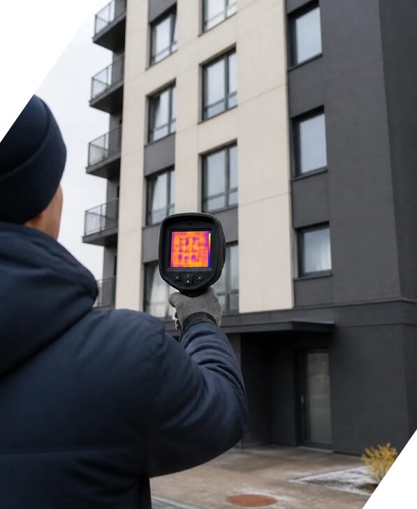 Тепловизионное обследование зданий в Муравленке от 5353 р. | ЭкспертизаРоссия